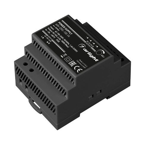 Блок питания ARV-DRS-100-24 (24V, 4.2A, 100W) (Arlight, IP20 DIN-рейка 5 лет)