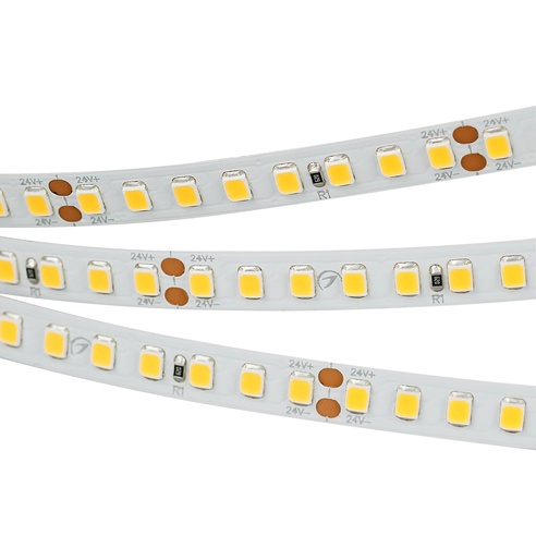 Лента светодиодная RT 2-5000 24V White6000 2x (2835, 160 LED/m, LUX) (Arlight, 12 Вт/м, IP20)