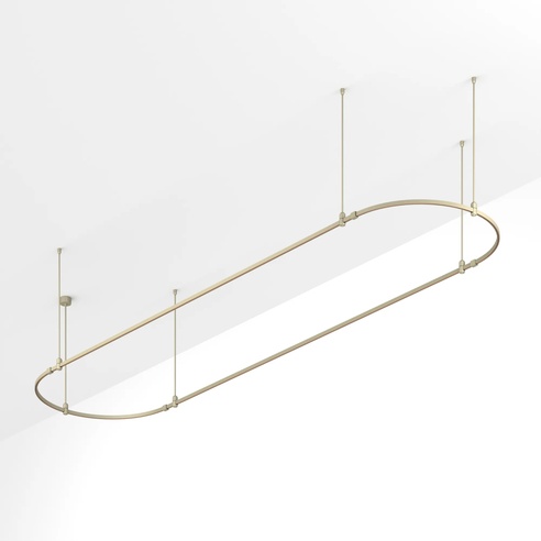 Трек ART-APRIORI-OVAL-ROD-800-4000x1000 (OG) (Arlight, IP20 Металл, 3 года)