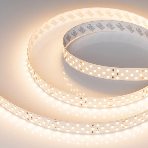 Лента светодиодная RT-A252-19mm 24V Warm3000 CRI98 (27 W/m, IP20, 2835, 5m) (Arlight, Открытый)
