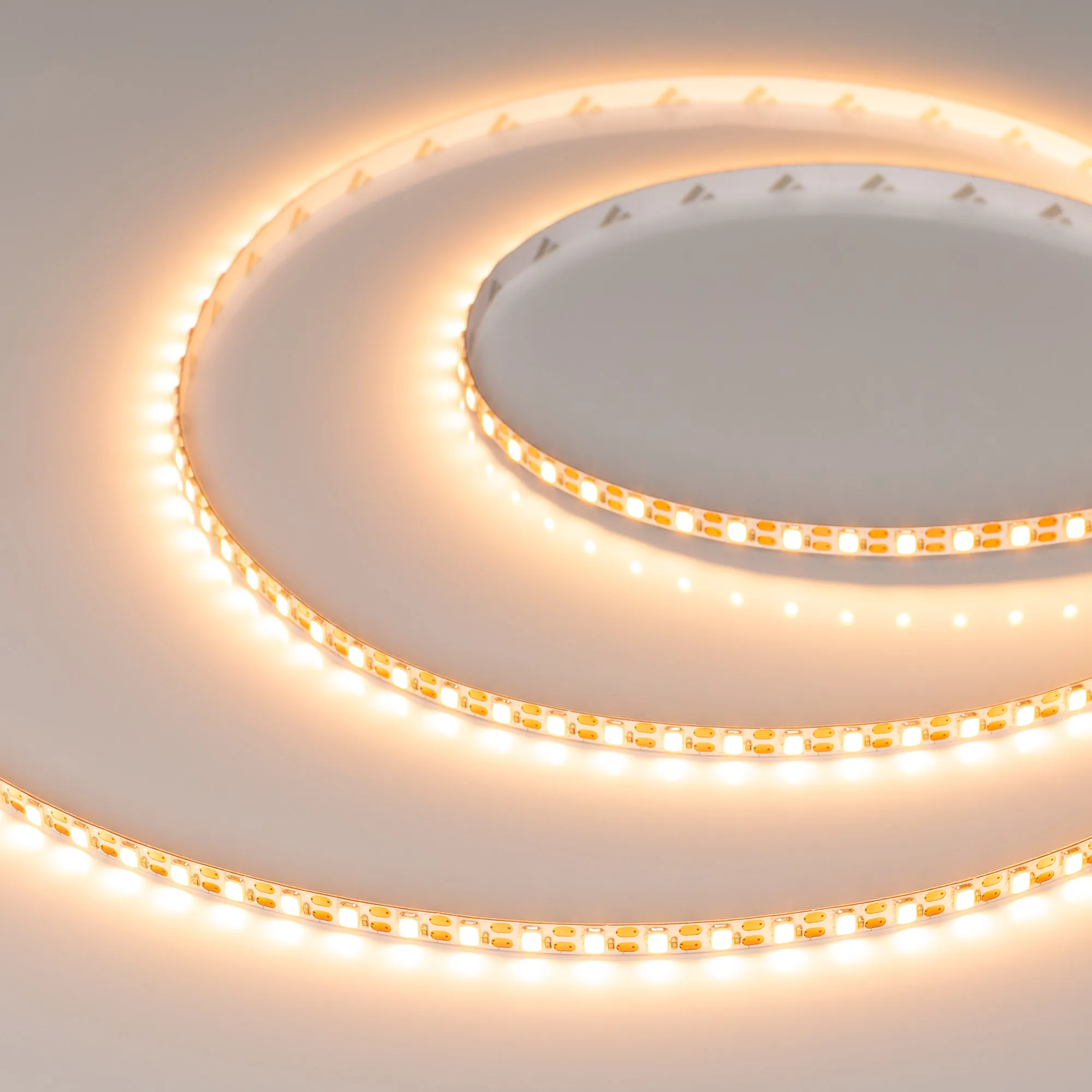 Лента FC-A120-5mm 24V Warm2400-CX1 (10 W/m, IP20, 5m) (Arlight, резка 1 светодиод) - изображение товара