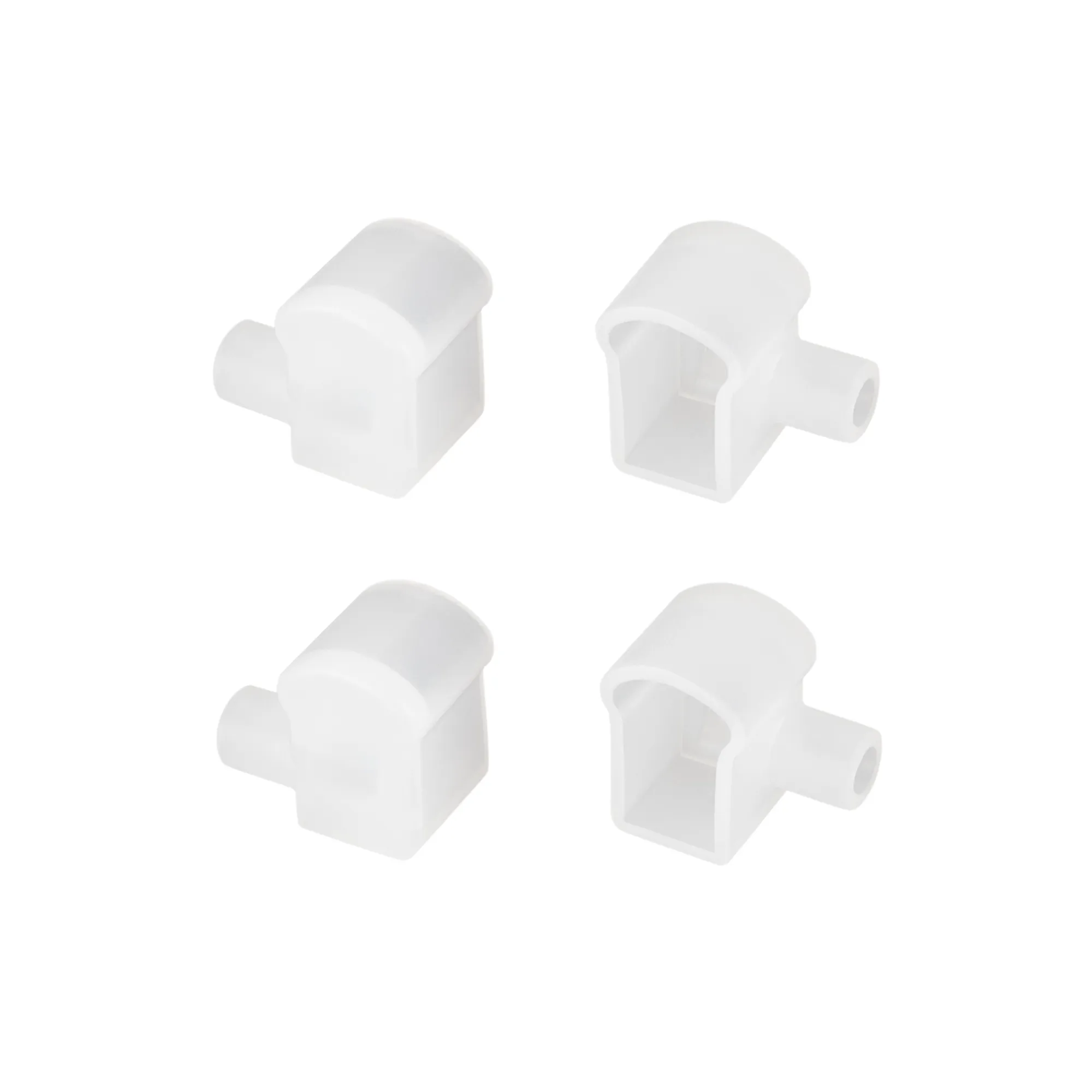 Заглушка WPH-FLEX-0817-SIDE WHITE с отверстием (Arlight, Пластик) - изображение товара