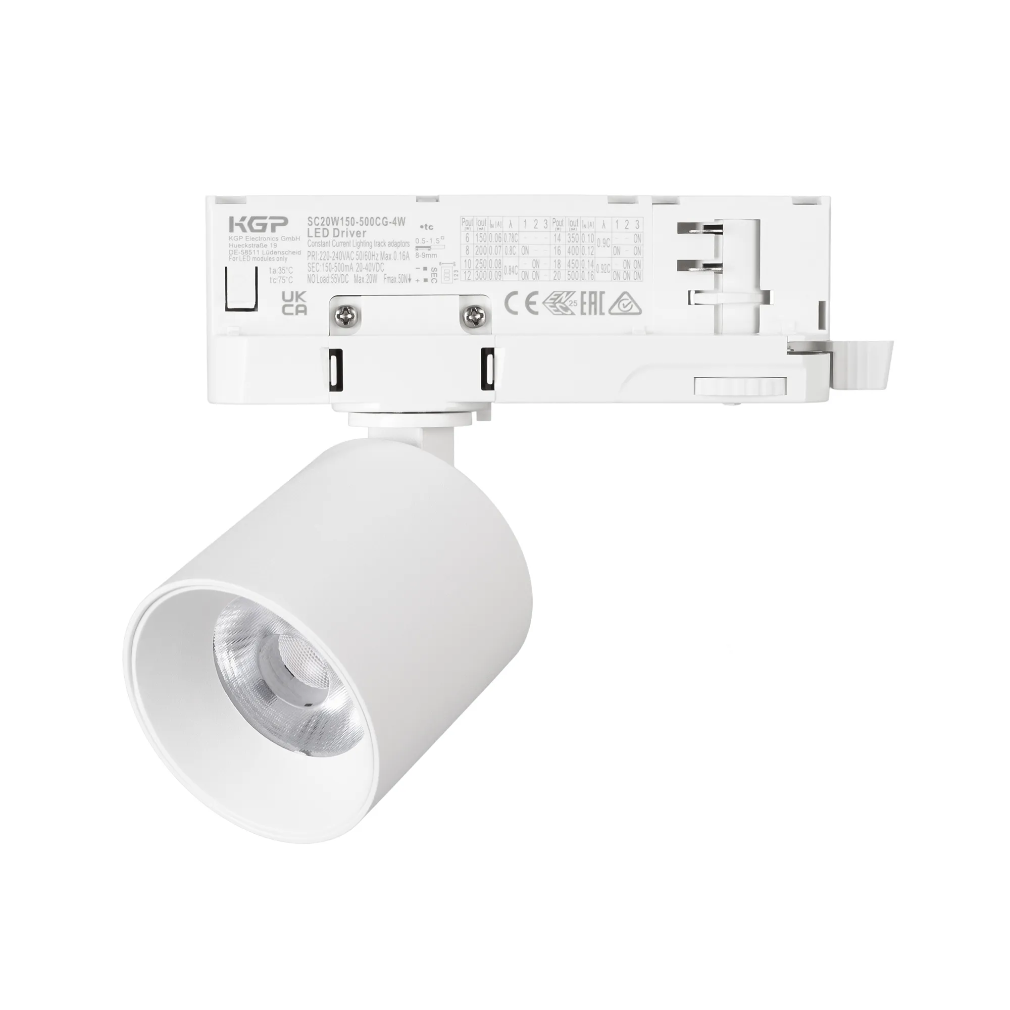 Светильник LGD-DYKE-4TR-R60-8W Warm3000 (WH, 20 deg, 230V, TRIAC) (Arlight, IP20 Металл, 5 лет) - изображение товара