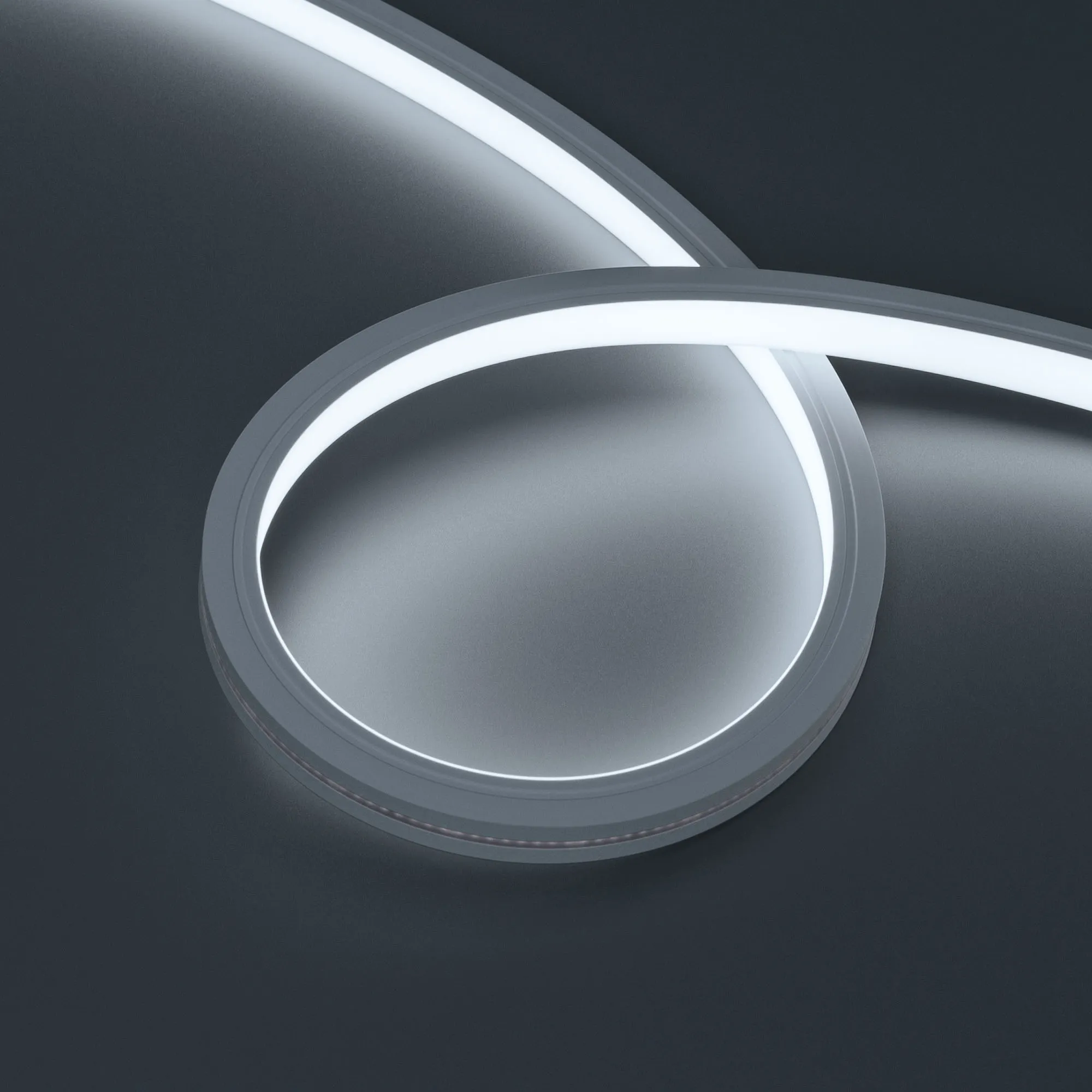 Лента герметичная MOONLIGHT-TOP-X320-13x12mm 24V White6000 (5 W/m, IP67, sauna, 15m, wire x2) (Arlight, Вывод вниз, 3 года) - изображение товара