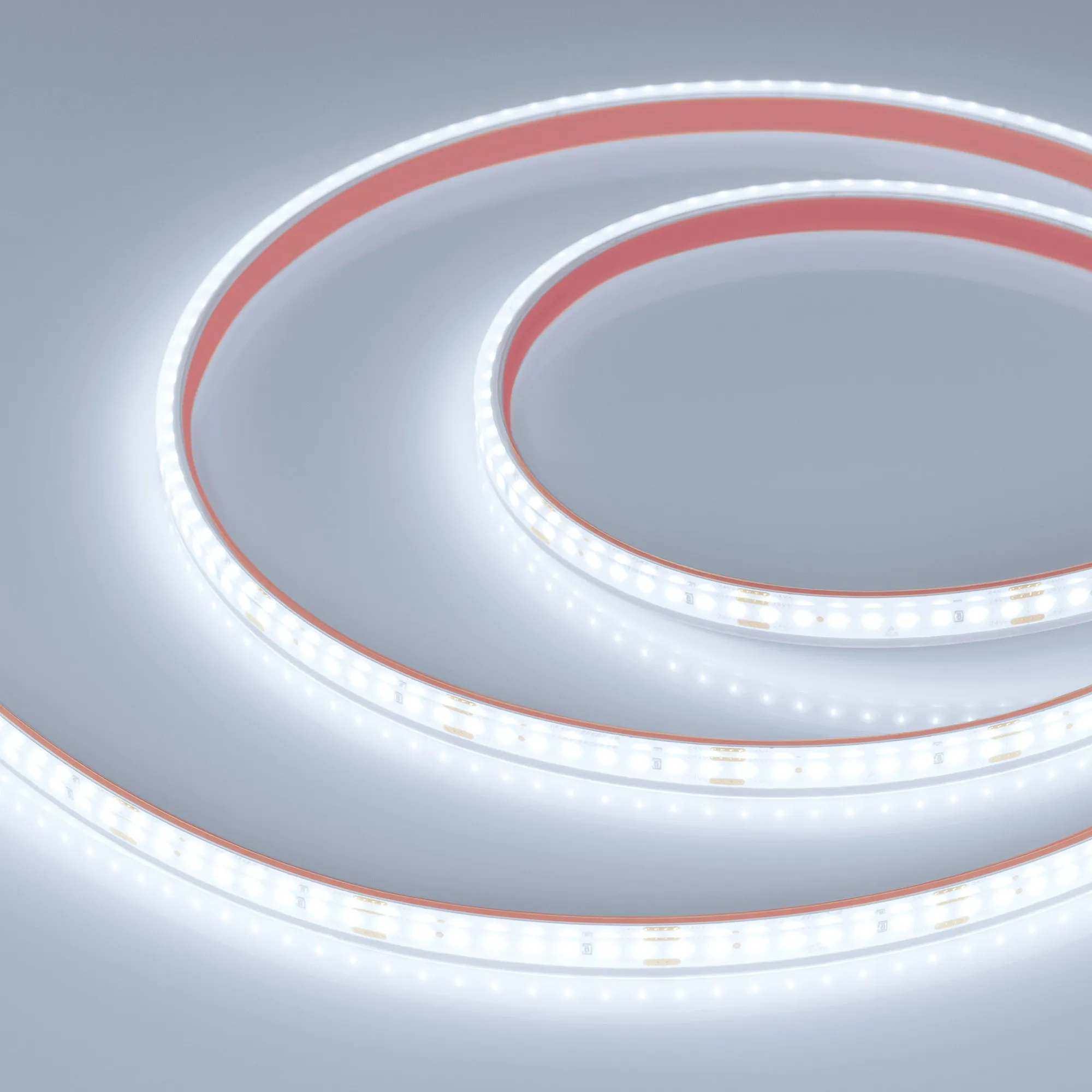 Лента герметичная DOT-PFS-X160-10mm 24V White6000 (12 W/m, IP68, 5m) (Arlight, 5 лет) - изображение товара